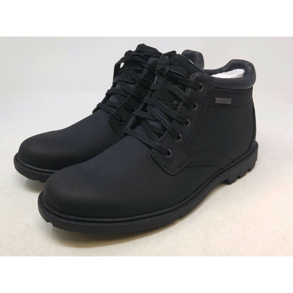 Rockport Other - Rockport Men's Black Storm Surge Water proof Boots Size 6.5 Wide US